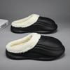2024 Winter Men Women Slipper Warm Furry Soft Slippers Couples EVA Indoor Home Cotton Shoes Clogs Outdoor Fluffy Slides Plush