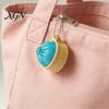 Bag Hanging Toy 3D Printed Dumpling Squeeze Keychain, Stress Balls with Steamer, Cute Anxiety Relief Toy, Soft Decompression Dough Dough, Simulation