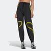 (WMNS) Брюки adidas Stella McCartney TruePace из тканого материала Азиатский размер 'Черный Зеленый' Женские HG2008