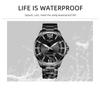 Luxury Fashion Men's Watch Simple Men's Watch Quartz Watch Stainless Steel Watch Casual Sports Men's watch