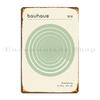 Bicycle Bauhaus Vintage Metal Sign Create Party Club Living Room Garage Decoration Designs  Tin Sign Poster