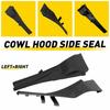 A28G-Corner Windshield Wiper Cowl Cover For Nissan Murano 2015-2017 66894-5BC0B 66895-5BC0B Replacement Accessories 1Pair