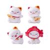 Cute New Year Maneki Neko Figurines,Cute Grain DecorationsBlind Bag AccessoriesDesktop Car Trinkets