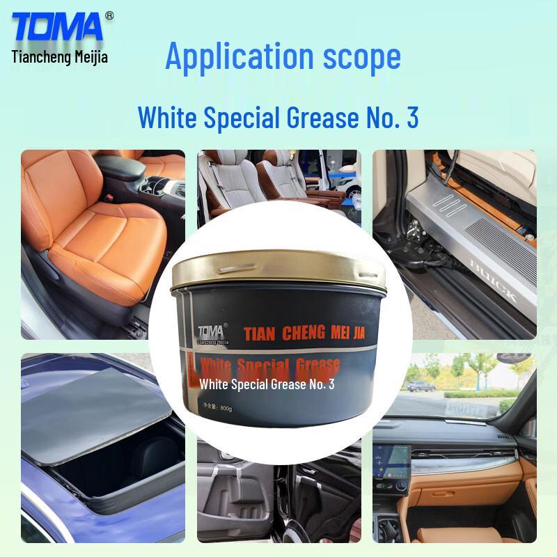 TOMA White Specialty Lithium Grease NLGI 3 for Sunroof Tracks