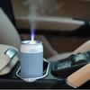 Креативный увлажнитель воздуха в форме банки для дома и автомобиля, USB, электрический мини-ультразвуковой бесшумный распылитель тумана со светодиодной цветной лампой 260 мл