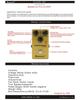 Demonfx GOLDEN Distortion Guitar Effector RAT/Distortion