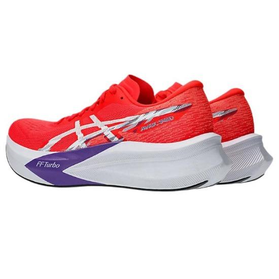 Asics Кроссовки Magic Speed 4 Ярко-красные Женские Белые 1012B676-600
