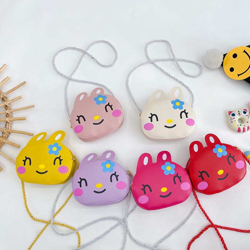 Очаровательный корейский кошелек для монет в виде животного для девочек – Модная детская наплечная сумка кроссбоди
