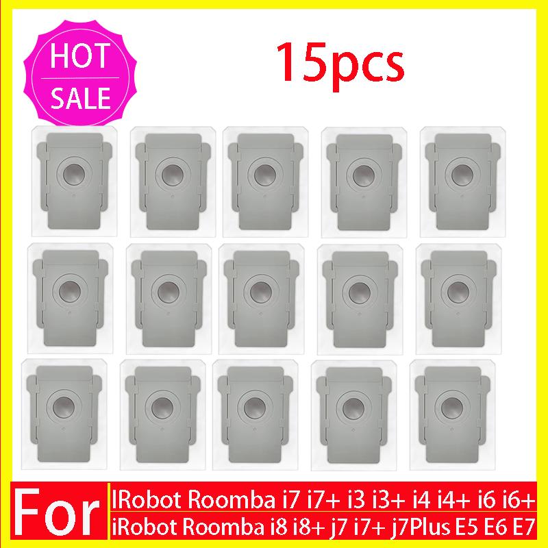 Мешки для пыли для iRobot Roomba i3 i4 i5 i5+ i7 i7+ E5 E6 E7 i3+ i4+ i6+ i8+ j6+ S9+ j7+ j8+ j9+ Аксессуары Сменные мешки для пыли
