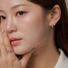 Own 18K Demue Flower Q Earrings (Single)