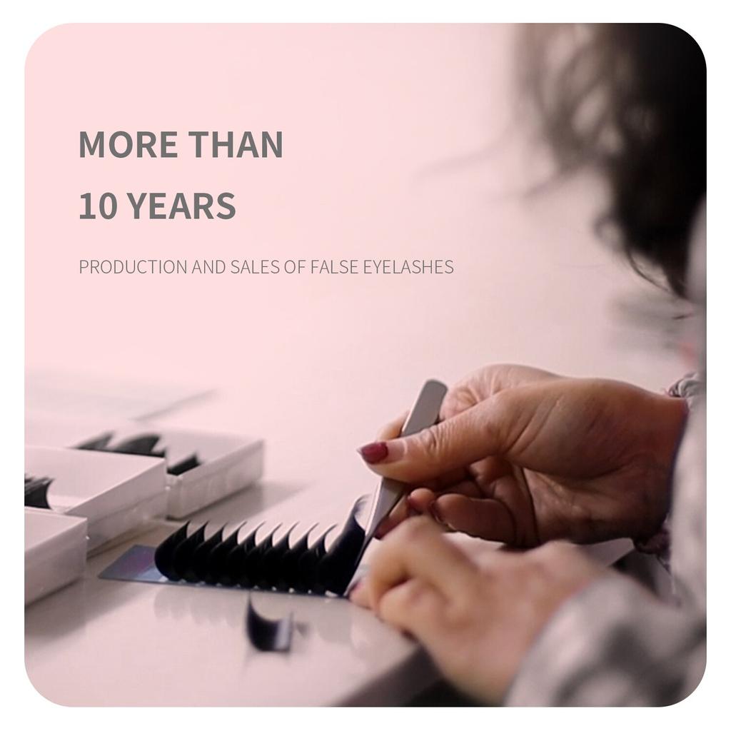 ANNAFRIS Готовые накладные ресницы вееры с длинными стеблями 3D русский объем Премиум норковые ресницы макияж реснички