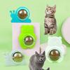 Спин-леденец для котенка, безопасная интерактивная игрушка для повышения аппетита, мячик из кошачьей мяты, съедобные лакомства для кошачьего лизания