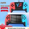 Q21 Ретро портативная игровая консоль: 500 классических игр, большой экран, режим для двух игроков для детей