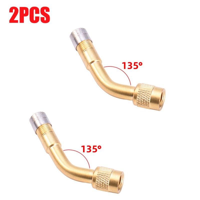 1/2 шт. 45/90/135 градусов латунный угловой изогнутый клапан адаптер удлинитель клапана камеры шины для автомобиля мотоцикла грузовика велосипеда