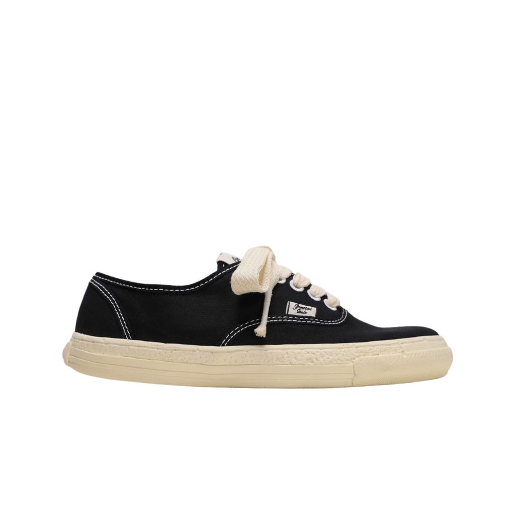 Maison Mihara Yasuhiro General Scale Past Sole 5-hole Low-top Sneakers Black