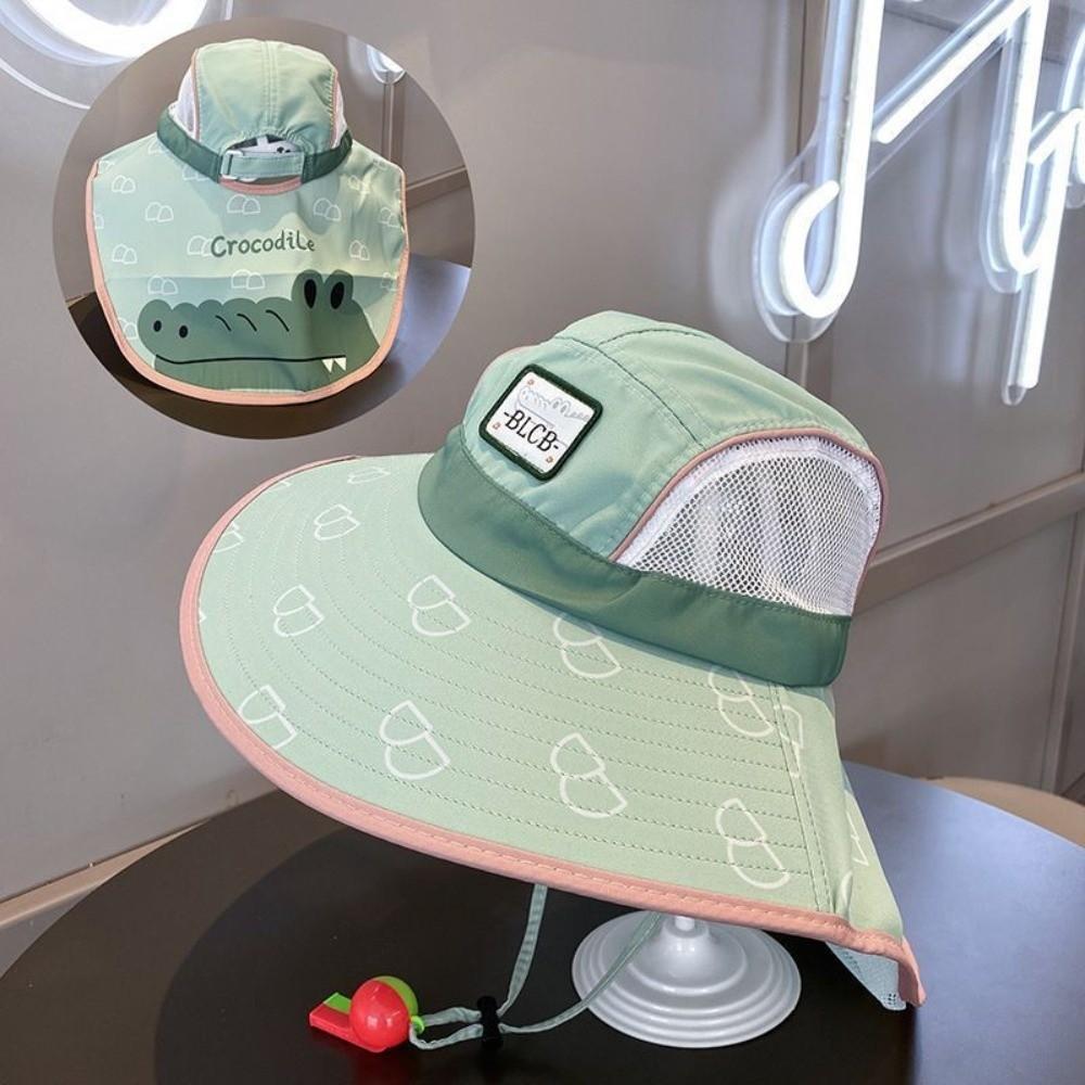 UV Protection Summer Children's Sun Hat Wide-brimmed Fisherman Cap Gifts Beach Sun Cap