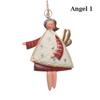 Ornaments Xmas Tree Embellishment Hanging Pendants Santa Claus Cartoon Angel Christmas Decorations