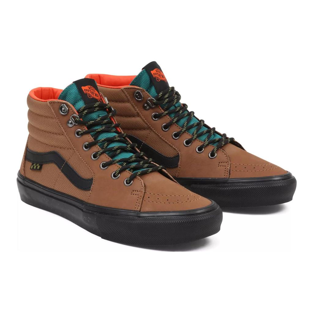 Vans Skate Sk8-Hi Outdoor Brown Black Unisex Sneakers VN0A5FCCY49