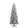VidaXL Sapin de Noël artificiel avec neige floquée 240 cm PVC et PE345192