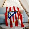 1PC Atlético de Madrid S.A.D Printed Soft Flannel Blanket Throw for Adult Bedroom Living Room Sofa Camping Travel Fan gifts Christmas Gifts