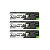 Dr. Morepen Active Smile Charcoal Toothpaste 100 Gms X Pack of 3 Teeth Whitening Gum Care
