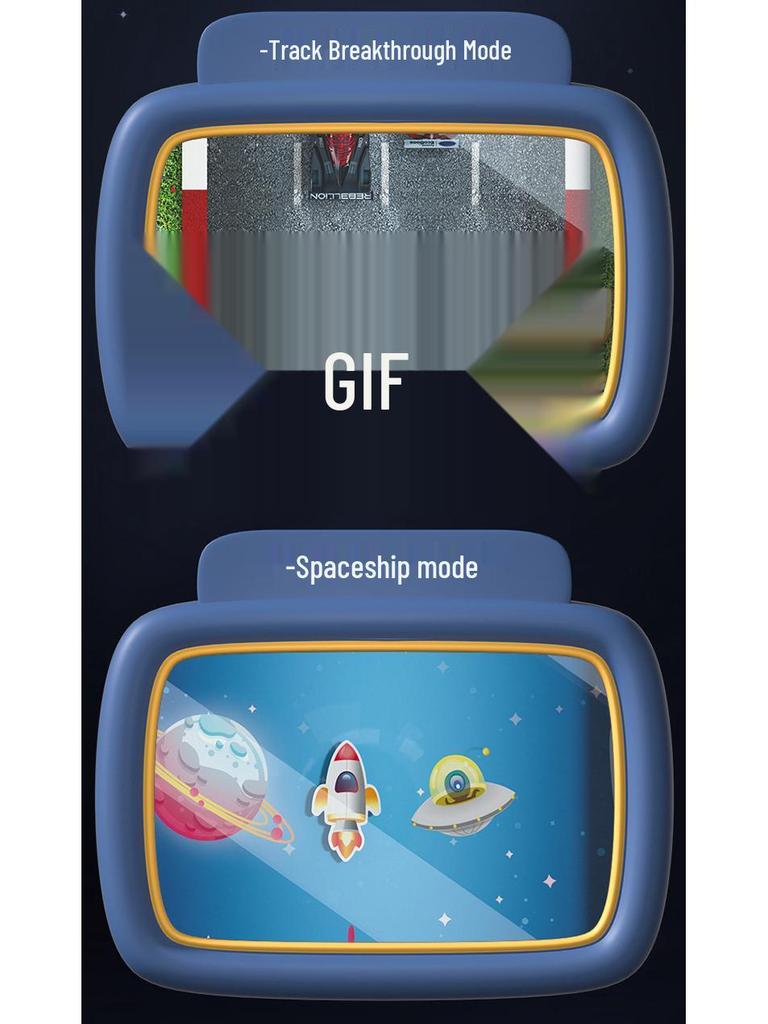 Cross-Border Racing Adventure: Electric Steering Wheel & Sound Desktop Car Game for Kids