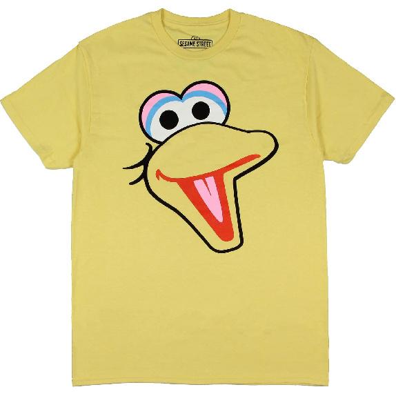 Sesame Street Men's Big Bird is Me Big Face Graphic Print T-Shirt