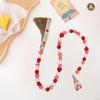 85 см/33,5 дюйма деревянная бусина-гирлянда с кистями, четки, настенное украшение, сельская местность, бохо