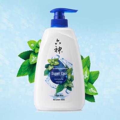 Охлаждающий и освежающий гель для душа Liushen