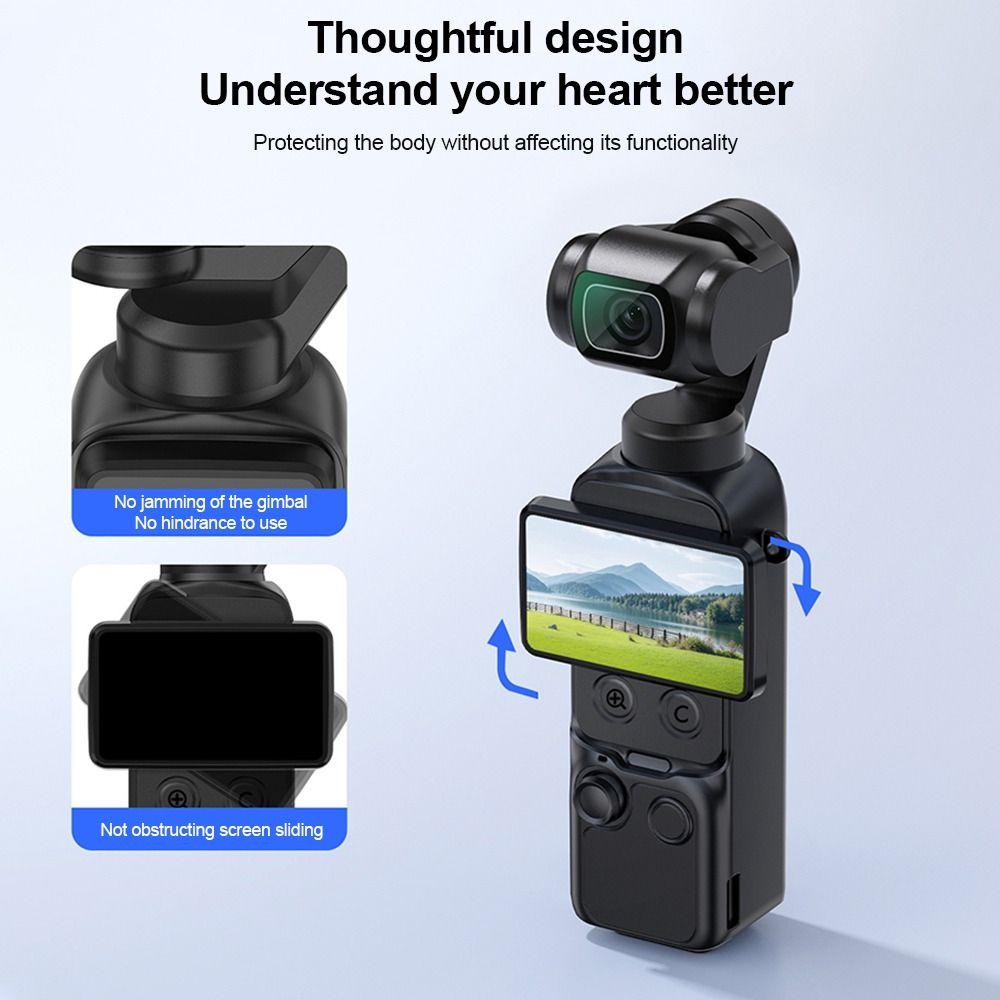 Soft Protective Case Silicone Lens Protector for DJI Osmo Pocket 4 Camera Accessories