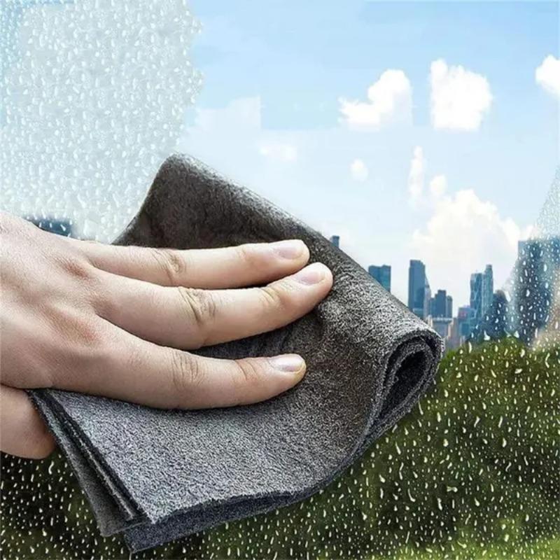 3/5/10 шт. Волшебная салфетка для протирки стекла, не оставляющая разводов, толстая волшебная салфетка для очистки, многоразовые салфетки из микрофибры для окон, стеклянное полотенце для кухни и автомобиля