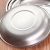 Fruit Tray Beautiful Fashionable Thickened Round Stackable Anti-fall Space-saving Stainless Steel Grill Plate Home Accessories