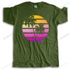 New fashion brand tshirt cotton summer short sleeve tee Purple synthwave style sunset Retrowave Unisexy color tops unisex teeshirt