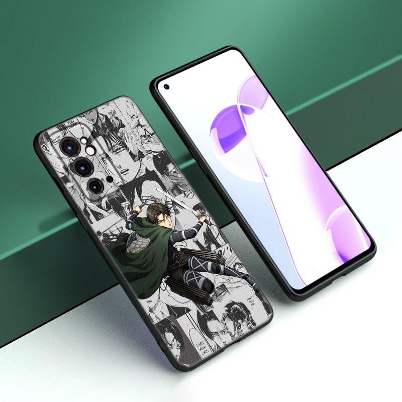 Чехол для телефона с изображением аниме «Атака Титанов» для OnePlus 7T 8T 9RT 10R Pro 6T Nord 2T CE2 N10 N20 N100 N200 ACE 5G, мягкий черный чехол из ТПУ