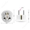 Адаптер-переходник для вилки EU из CN AU US в EU KR Travel Adapter Китайский Австралийский Американский в Европейский Евро Силовой Адаптер AC Конвертер Розетка