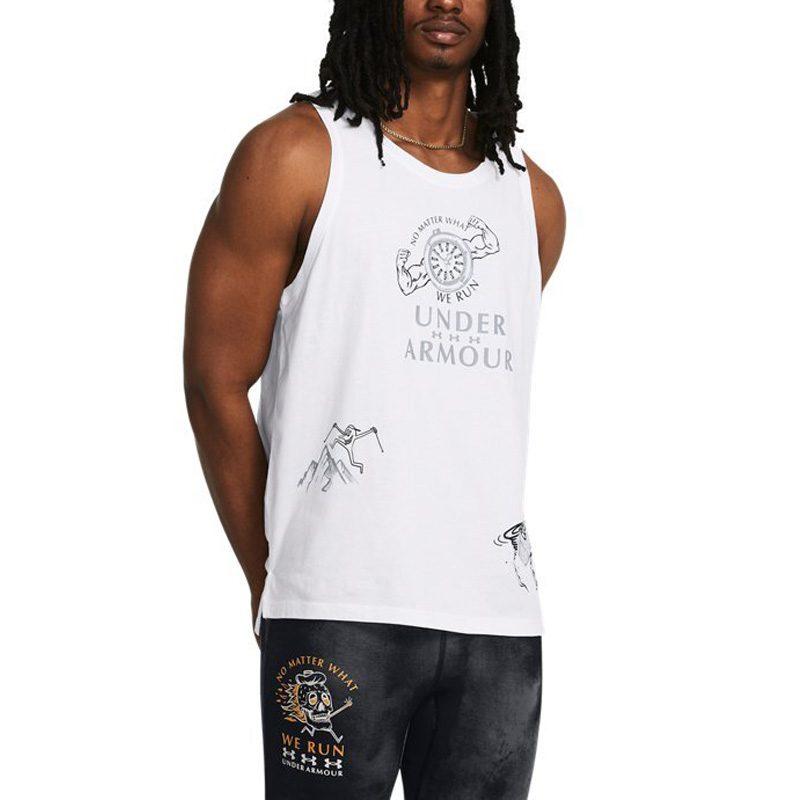 Under Armour Мужская майка Белая 1383413-100