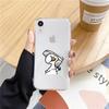 Смешной чехол для телефона с уткой для iPhone 16 15 14 13 12 11 Pro Max XS X XR 7 8 SE Прозрачная крышка Funda