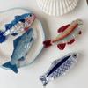 Tuna Fish Marine Life Fish Hair Clip Hairpin Fish Grab Clip Fashion Ocean Animal Hair Claw  Travel
