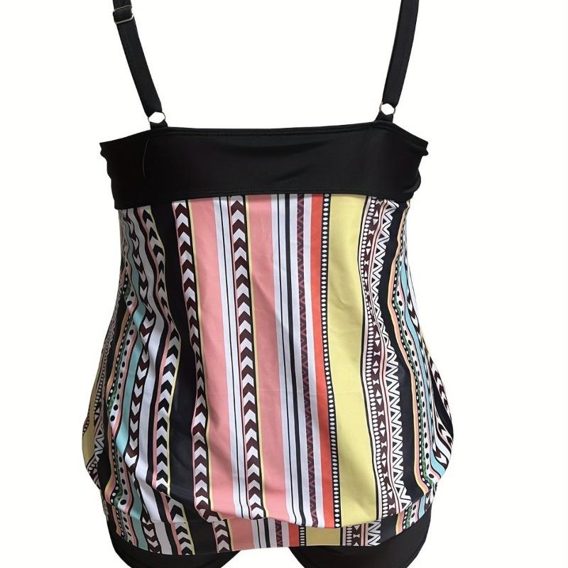 2026 Большой размер Женские купальники бикини с высокой талией, Женская купальная одежда и одежда