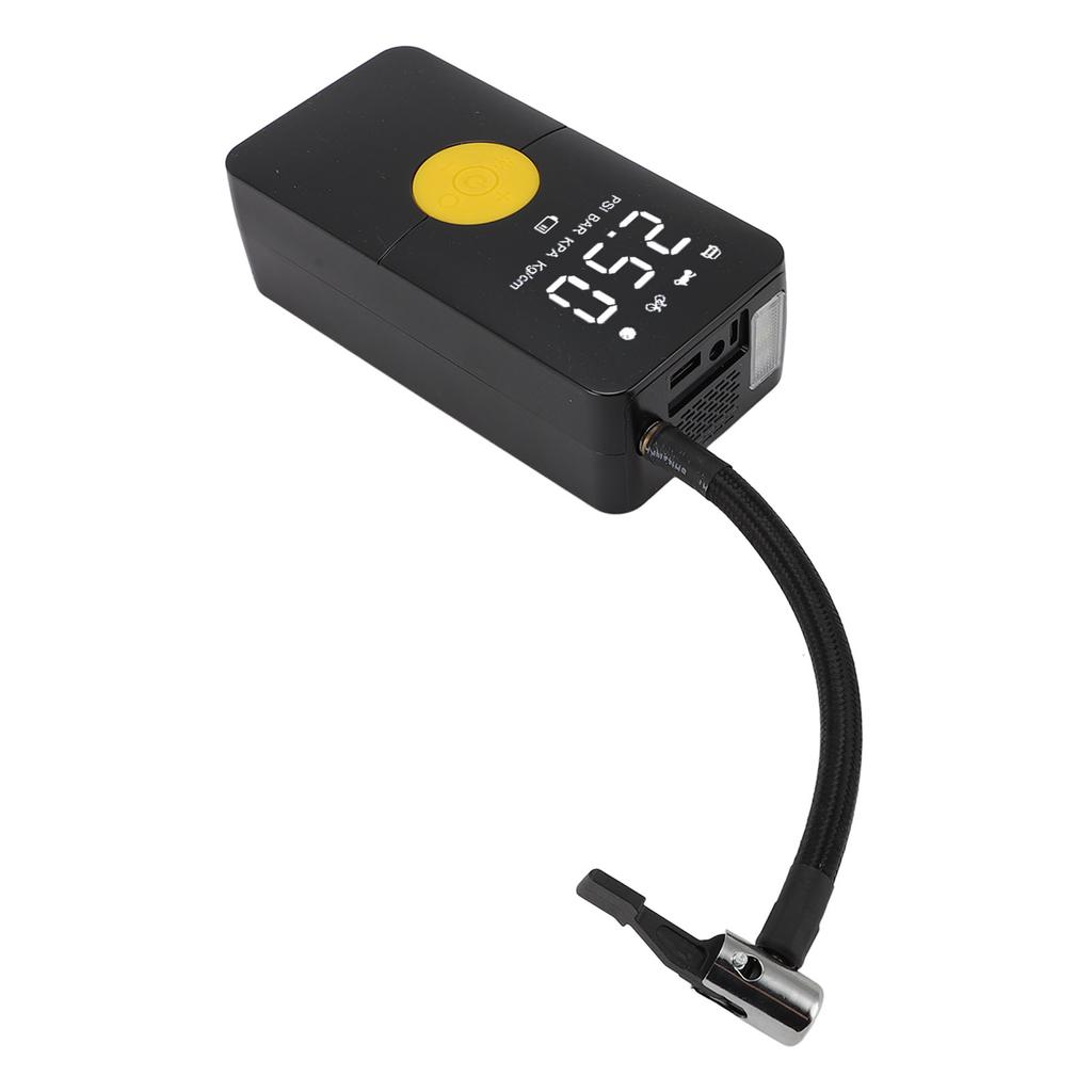 Tire Inflator Portable Air Compressor 120W 150PSI 4000mAh Cordless Air Pump with Pressure Gauge for