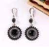 1Pair Women Earring Jewelry Drop Earrings Ethnic Vintage Sun Flower Bohemia Dangle Earrings