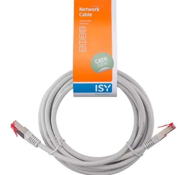 Сетевой кабель ISY Cat-6 IPC-6030-1 3 м