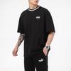 Puma Футболки Мужские Черные С Круглым Вырезом Умеренный Прямой Крой 845861-01