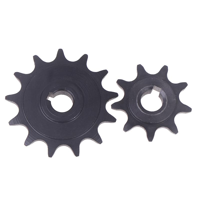 9/13 Зубьев Электромобиль Тип 410 Звездочка Цепи Велосипеда Шестерня Пиньон Мотор Звездочка Шестерня из Углеродистой Стали Для Обычных Велосипедных Деталей