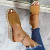 Fashion Fashionable Elegant Lightweight Thick Soled Casual Women's Shoes Versatile In Summer Breathable Comfortable and OpenToed Sandals