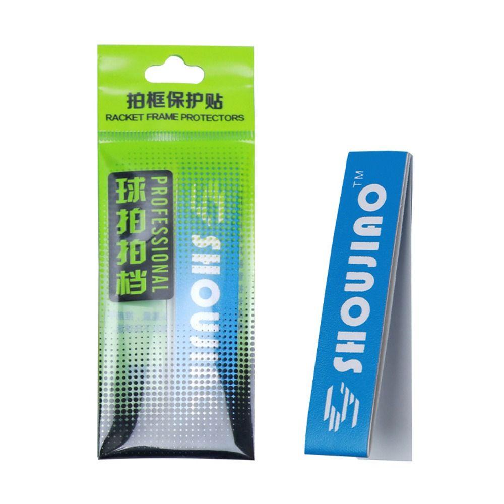 Сделай сам Наклейка на голову бадминтонной ракетки ПУ Защитная наклейка для рамы ракетки Инструмент Защитная лента для рамы