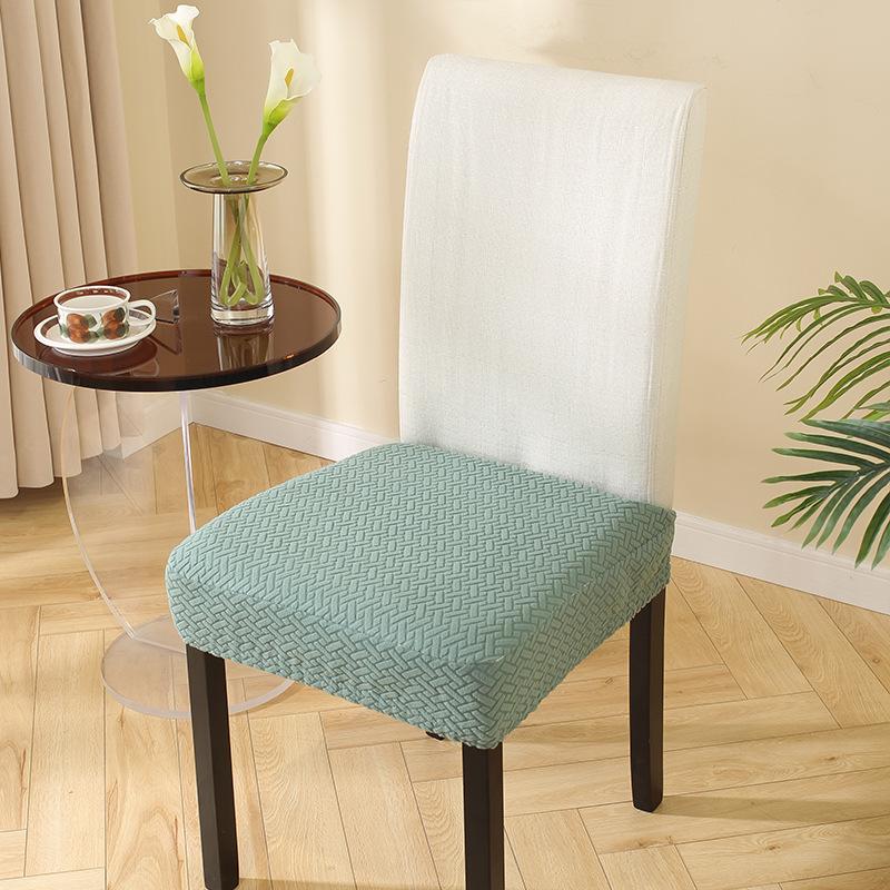 Thickened detachable and washable restaurant chair cover dust cushion cover suitable for bedroom restaurant hotel and banquet protective covers