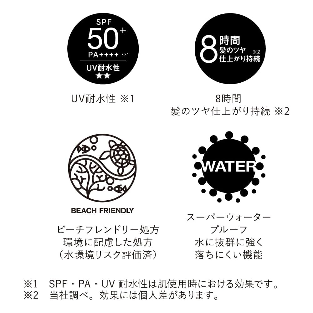 Allie Chrono Beauty UV Краска для волос Стойкость & Укладка Бальзам SPF 50 80 г