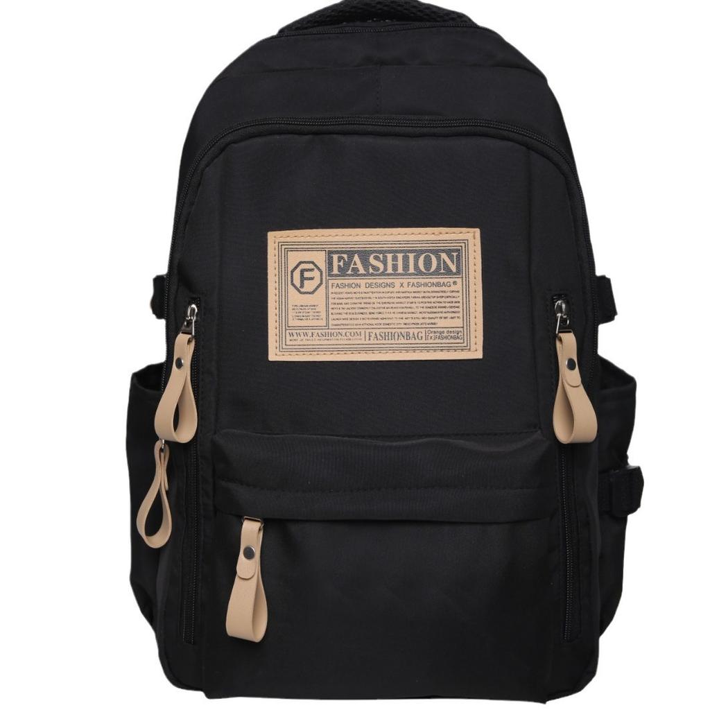 Школьный рюкзак для студента колледжа, рюкзак для старшеклассницы, простой, большой вместимости, рюкзак для мальчиков