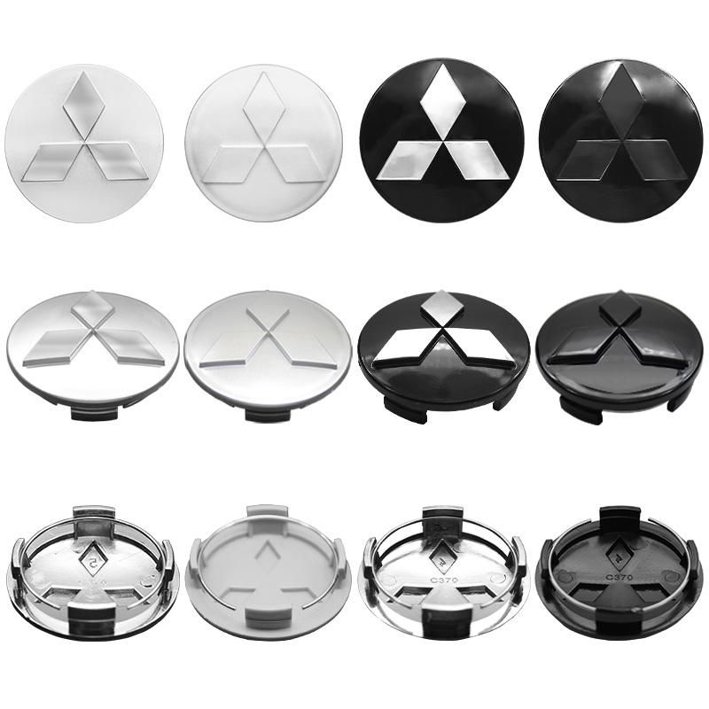 4 шт. 60 мм Автостайлинг Колпачки центральных ступиц колес Заглушка диска Для Mitsubishi Lancer 10 9 EX Outlander 3 ASX L200 Аксессуары Competition